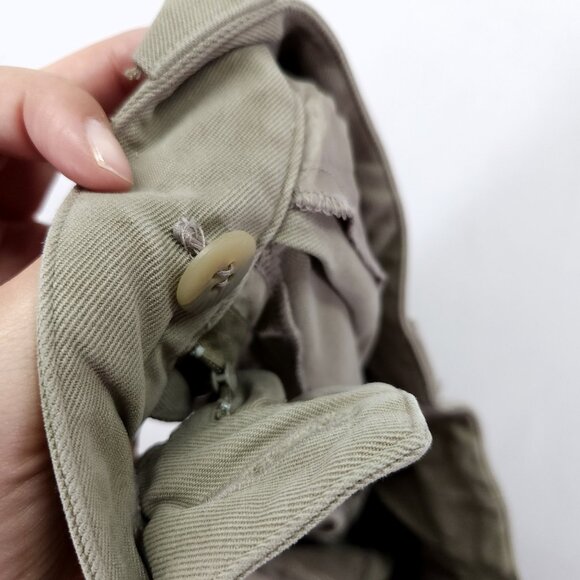 Cypress Grove Pants Womens 10 Beige 100% Silk Pleated Dress Trousers Classic 23" - Picture 6 of 15